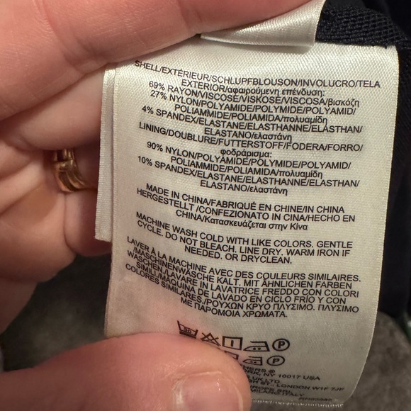 Brooks Brothers Navy dress - size 6. - Picture 4 of 4